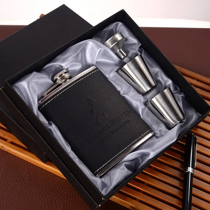 7oz/8oz Portable Pocket Hip Flask Outdoor Travel Stainless Steel Flask Whiskey Drink Alcohol Flasks 8oz Steel Hip Flask Flagon