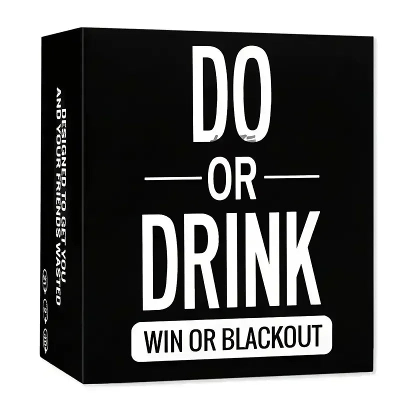 DO or DRINK Drunk Card Adult Party Funny Board Game for Adult Birthday/ Drinks Strategy Party/ Camping Game Cards Halloween Prop