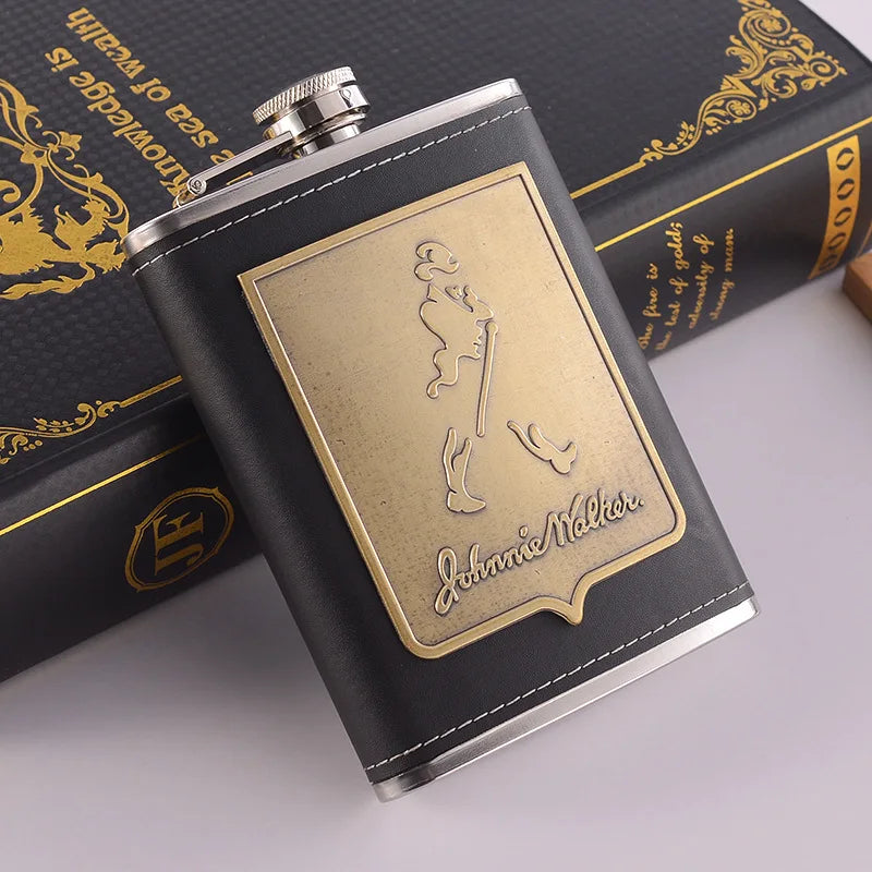 7oz/8oz Portable Pocket Hip Flask Outdoor Travel Stainless Steel Flask Whiskey Drink Alcohol Flasks 8oz Steel Hip Flask Flagon